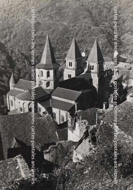 Cartes postales anciennes > CARTES POSTALES > carte postale ancienne > cartes-postales-ancienne.com Occitanie Aveyron Conques
