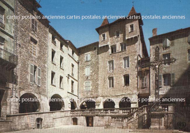 Cartes postales anciennes > CARTES POSTALES > carte postale ancienne > cartes-postales-ancienne.com Occitanie Aveyron Villefranche De Rouergue