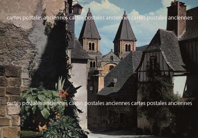 Cartes postales anciennes > CARTES POSTALES > carte postale ancienne > cartes-postales-ancienne.com Occitanie Aveyron Conques