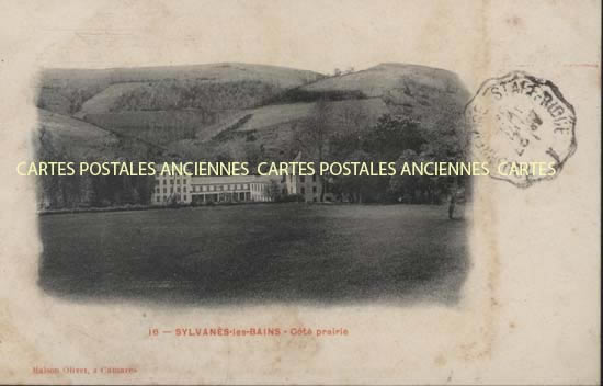 Cartes postales anciennes > CARTES POSTALES > carte postale ancienne > cartes-postales-ancienne.com Occitanie Aveyron Sylvanes