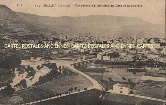 Cartes postales anciennes > CARTES POSTALES > carte postale ancienne > cartes-postales-ancienne.com Occitanie Aveyron Millau