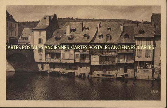 Cartes postales anciennes > CARTES POSTALES > carte postale ancienne > cartes-postales-ancienne.com Occitanie Aveyron Espalion