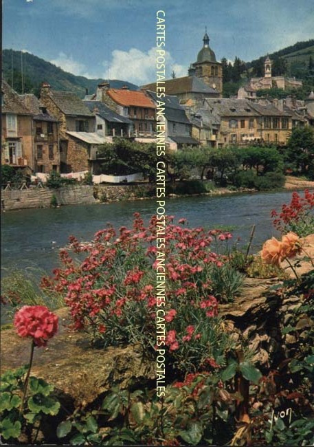 Cartes postales anciennes > CARTES POSTALES > carte postale ancienne > cartes-postales-ancienne.com Aveyron  Saint Geniez D Olt