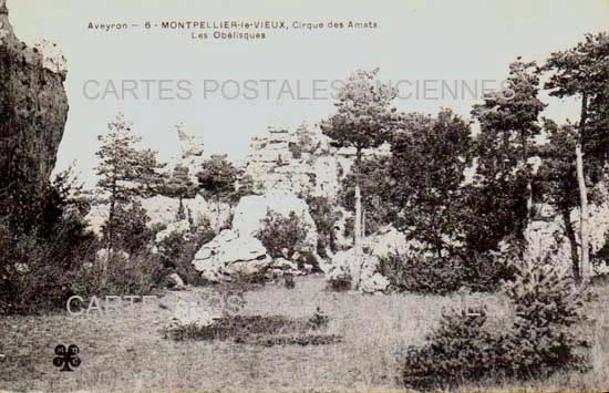 Cartes postales anciennes > CARTES POSTALES > carte postale ancienne > cartes-postales-ancienne.com Aveyron  La Roque Sainte Marguerite