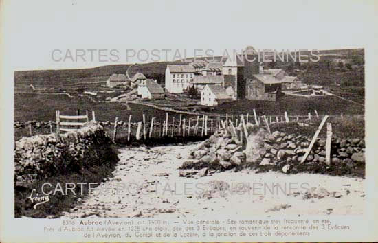 Cartes postales anciennes > CARTES POSTALES > carte postale ancienne > cartes-postales-ancienne.com Aveyron  Aubrac
