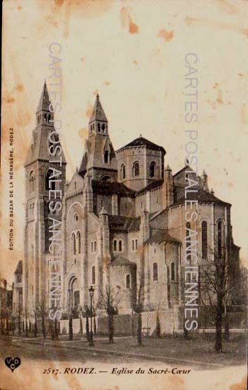 Cartes postales anciennes > CARTES POSTALES > carte postale ancienne > cartes-postales-ancienne.com Occitanie Aveyron Rodez