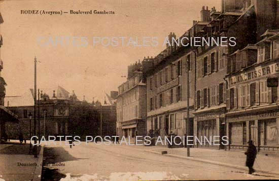 Cartes postales anciennes > CARTES POSTALES > carte postale ancienne > cartes-postales-ancienne.com Occitanie Aveyron Rodez