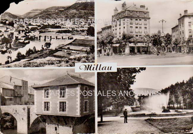Cartes postales anciennes > CARTES POSTALES > carte postale ancienne > cartes-postales-ancienne.com Occitanie Aveyron Millau