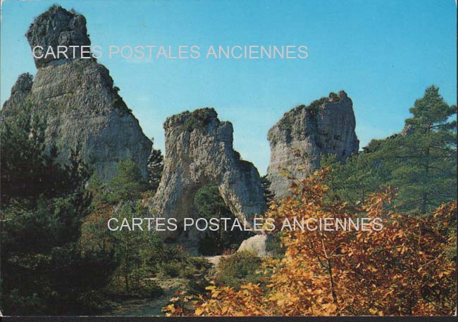 Cartes postales anciennes > CARTES POSTALES > carte postale ancienne > cartes-postales-ancienne.com Occitanie Aveyron La Roque Sainte Marguerite