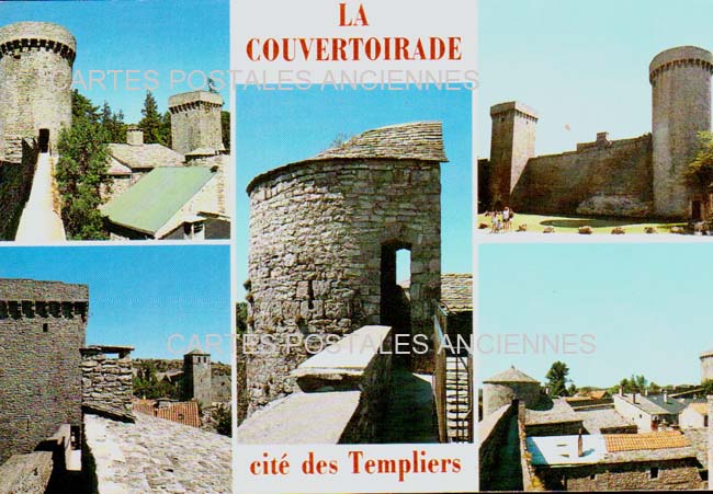 Cartes postales anciennes > CARTES POSTALES > carte postale ancienne > cartes-postales-ancienne.com Occitanie Aveyron La Couvertoirade
