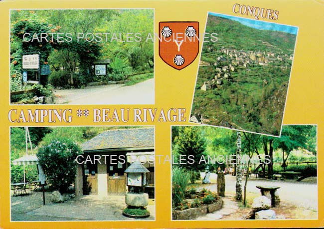 Cartes postales anciennes > CARTES POSTALES > carte postale ancienne > cartes-postales-ancienne.com Aveyron  Conques