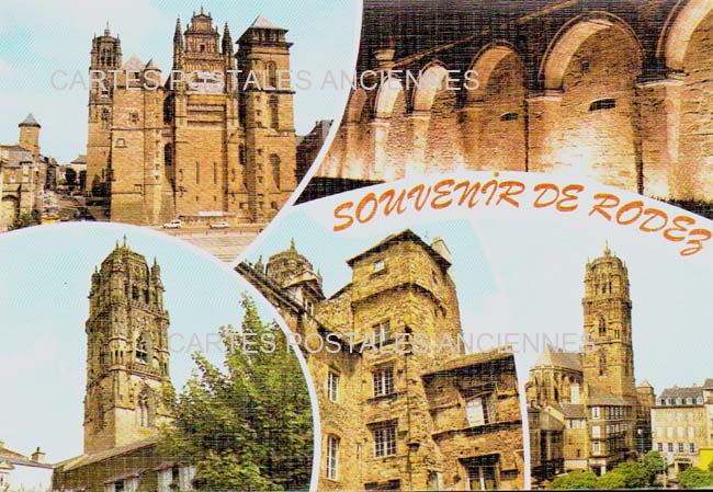 Cartes postales anciennes > CARTES POSTALES > carte postale ancienne > cartes-postales-ancienne.com Aveyron  Rodez