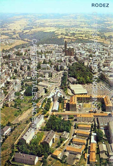 Cartes postales anciennes > CARTES POSTALES > carte postale ancienne > cartes-postales-ancienne.com Aveyron  Rodez