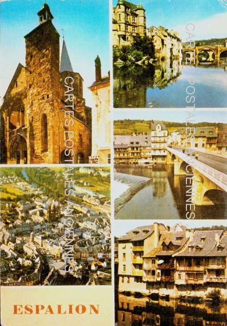 Cartes postales anciennes > CARTES POSTALES > carte postale ancienne > cartes-postales-ancienne.com Aveyron  Espalion