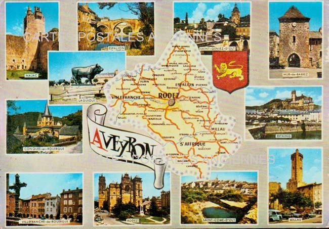 Cartes postales anciennes > CARTES POSTALES > carte postale ancienne > cartes-postales-ancienne.com Aveyron  Rodez