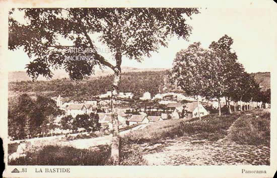 Cartes postales anciennes > CARTES POSTALES > carte postale ancienne > cartes-postales-ancienne.com Aveyron  La Bastide Pradines