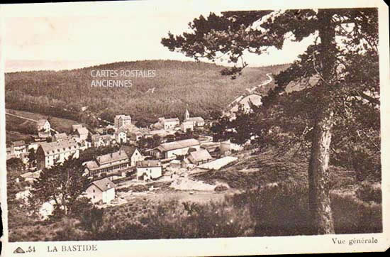Cartes postales anciennes > CARTES POSTALES > carte postale ancienne > cartes-postales-ancienne.com Occitanie Aveyron La Bastide Pradines