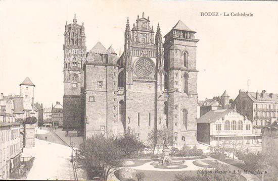 Cartes postales anciennes > CARTES POSTALES > carte postale ancienne > cartes-postales-ancienne.com Occitanie Aveyron Rodez