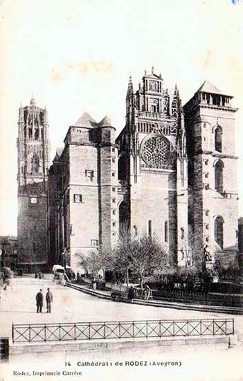 Cartes postales anciennes > CARTES POSTALES > carte postale ancienne > cartes-postales-ancienne.com Aveyron  Rodez