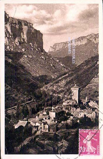 Cartes postales anciennes > CARTES POSTALES > carte postale ancienne > cartes-postales-ancienne.com Occitanie Aveyron Peyreleau
