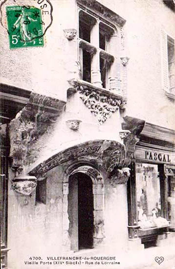 Cartes postales anciennes > CARTES POSTALES > carte postale ancienne > cartes-postales-ancienne.com Aveyron  Villefranche De Rouergue