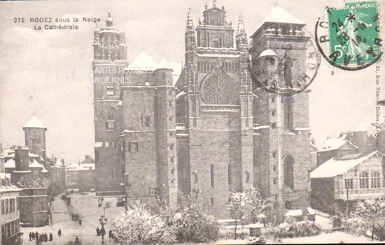 Cartes postales anciennes > CARTES POSTALES > carte postale ancienne > cartes-postales-ancienne.com Aveyron  Rodez