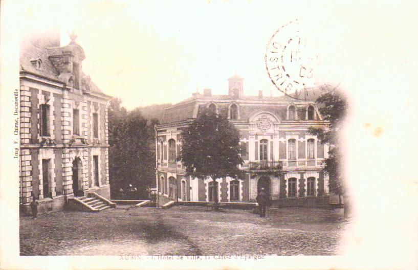 Cartes postales anciennes > CARTES POSTALES > carte postale ancienne > cartes-postales-ancienne.com Ariege  Aubin