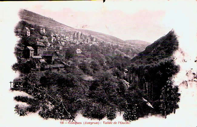 Cartes postales anciennes > CARTES POSTALES > carte postale ancienne > cartes-postales-ancienne.com Occitanie Aveyron Conques