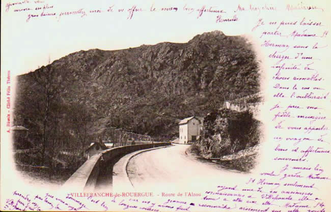 Cartes postales anciennes > CARTES POSTALES > carte postale ancienne > cartes-postales-ancienne.com Aveyron  Villefranche De Rouergue