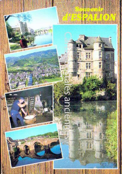 Cartes postales anciennes > CARTES POSTALES > carte postale ancienne > cartes-postales-ancienne.com Aveyron  Espalion