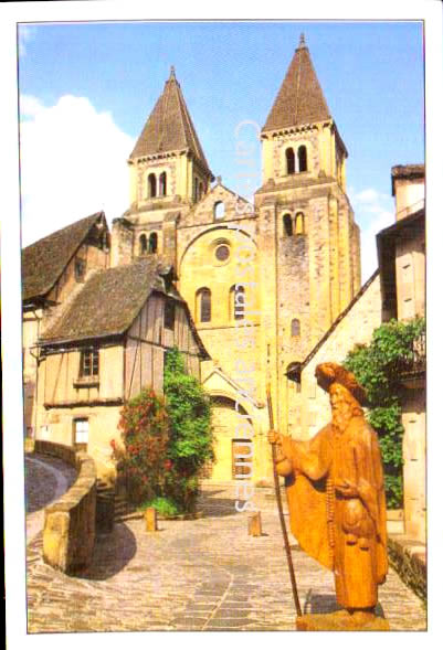 Cartes postales anciennes > CARTES POSTALES > carte postale ancienne > cartes-postales-ancienne.com Aveyron  Conques