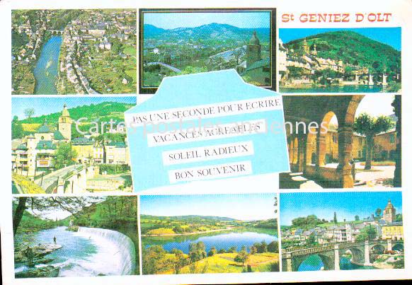 Cartes postales anciennes > CARTES POSTALES > carte postale ancienne > cartes-postales-ancienne.com Aveyron  Saint Geniez D Olt