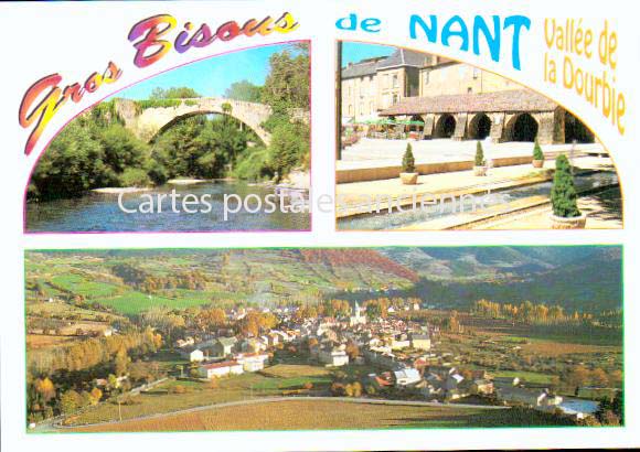 Cartes postales anciennes > CARTES POSTALES > carte postale ancienne > cartes-postales-ancienne.com Aveyron  Nant