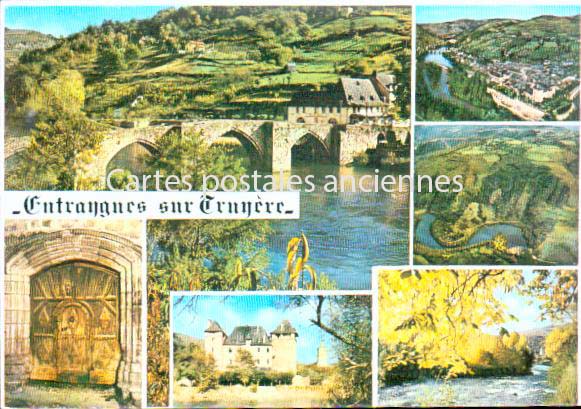 Cartes postales anciennes > CARTES POSTALES > carte postale ancienne > cartes-postales-ancienne.com Aveyron  Entraygues Sur Truyere