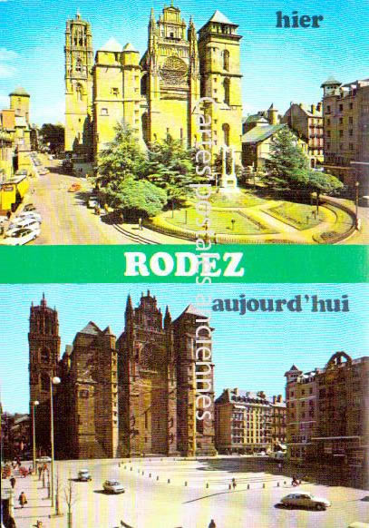 Cartes postales anciennes > CARTES POSTALES > carte postale ancienne > cartes-postales-ancienne.com Aveyron  Rodez