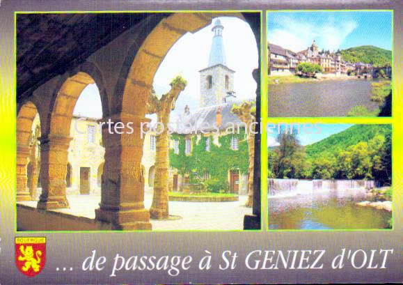 Cartes postales anciennes > CARTES POSTALES > carte postale ancienne > cartes-postales-ancienne.com Aveyron  Saint Geniez D Olt