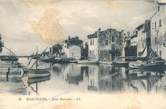 Cartes postales anciennes > CARTES POSTALES > carte postale ancienne > cartes-postales-ancienne.com Provence alpes cote d'azur Bouches du rhone Martigues