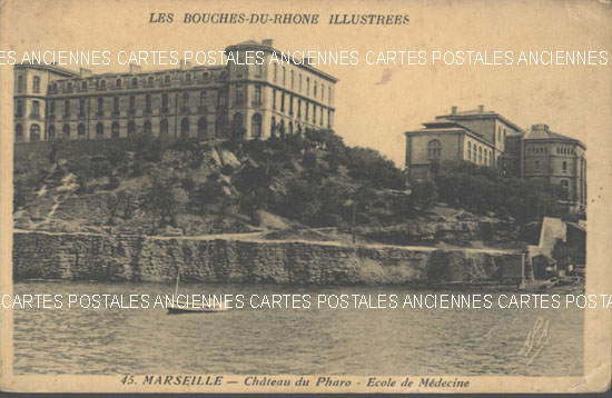 Cartes postales anciennes > CARTES POSTALES > carte postale ancienne > cartes-postales-ancienne.com Bouches du rhone  Marseille 7eme