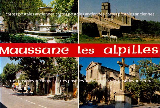 Cartes postales anciennes > CARTES POSTALES > carte postale ancienne > cartes-postales-ancienne.com Bouches du rhone  Maussanne Les Alpilles