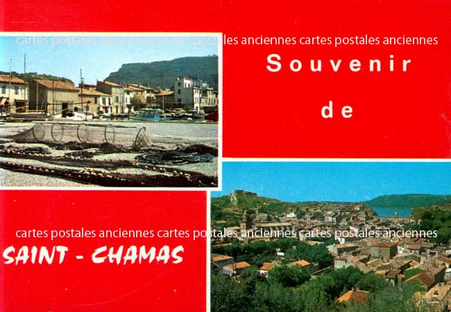 Cartes postales anciennes > CARTES POSTALES > carte postale ancienne > cartes-postales-ancienne.com Bouches du rhone  Saint Chamas