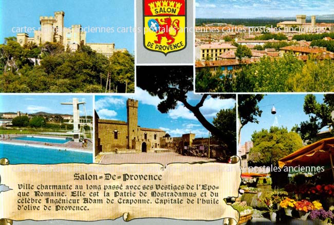 Cartes postales anciennes > CARTES POSTALES > carte postale ancienne > cartes-postales-ancienne.com Provence alpes cote d'azur Bouches du rhone Salon De Provence