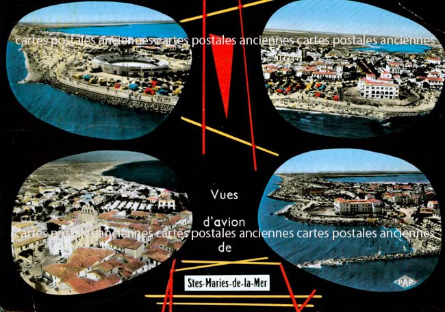 Cartes postales anciennes > CARTES POSTALES > carte postale ancienne > cartes-postales-ancienne.com Bouches du rhone  Saintes Maries De La Mer