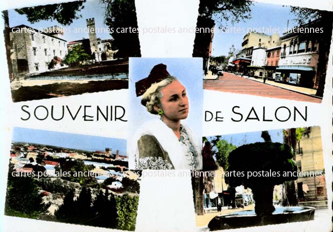 Cartes postales anciennes > CARTES POSTALES > carte postale ancienne > cartes-postales-ancienne.com Provence alpes cote d'azur Bouches du rhone Salon De Provence