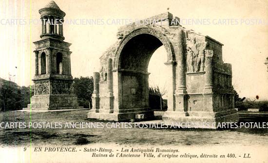 Cartes postales anciennes > CARTES POSTALES > carte postale ancienne > cartes-postales-ancienne.com Bouches du rhone  Saint Remy De Provence