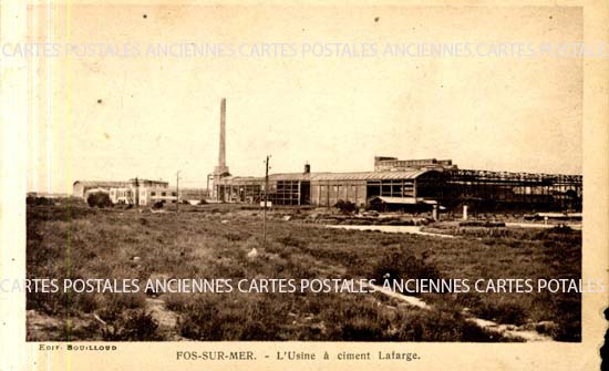 Cartes postales anciennes > CARTES POSTALES > carte postale ancienne > cartes-postales-ancienne.com Provence alpes cote d'azur Bouches du rhone Fos Sur Mer