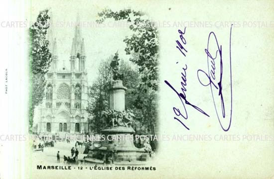 Cartes postales anciennes > CARTES POSTALES > carte postale ancienne > cartes-postales-ancienne.com Bouches du rhone  Marseille 6eme