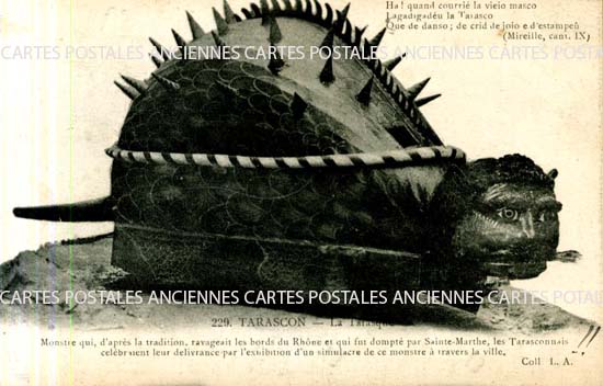 Cartes postales anciennes > CARTES POSTALES > carte postale ancienne > cartes-postales-ancienne.com Bouches du rhone  Tarascon