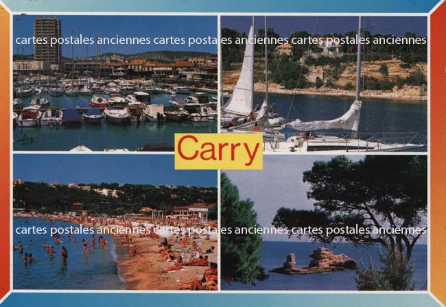 Cartes postales anciennes > CARTES POSTALES > carte postale ancienne > cartes-postales-ancienne.com Provence alpes cote d'azur Bouches du rhone Carry Le Rouet