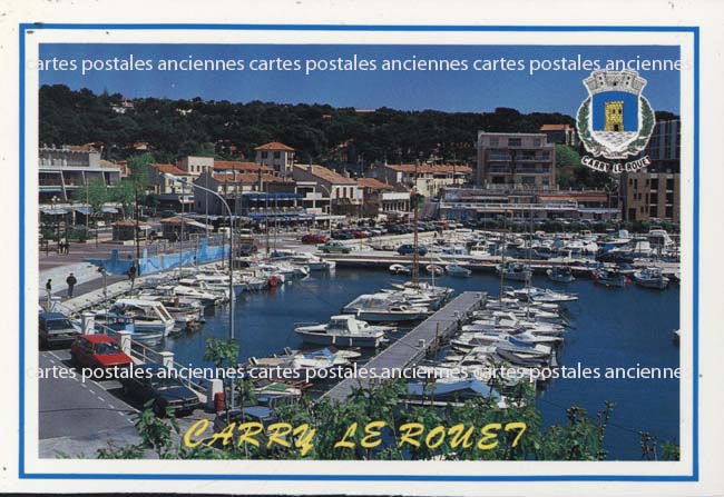 Cartes postales anciennes > CARTES POSTALES > carte postale ancienne > cartes-postales-ancienne.com Provence alpes cote d'azur Bouches du rhone Carry Le Rouet