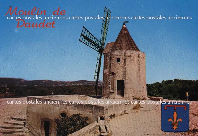 Cartes postales anciennes > CARTES POSTALES > carte postale ancienne > cartes-postales-ancienne.com Provence alpes cote d'azur Bouches du rhone Fontvieille